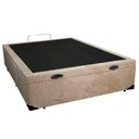 Ver imagem 3 de Cama Box Baú Viúva Sereneprime Suede Bege 44x128x188