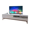 Ver imagem 1 de Rack para TV Wall 1.8 Branco - MoveisAqui