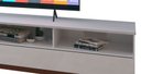Ver imagem 4 de Rack para TV Wall 1.8 Branco - MoveisAqui