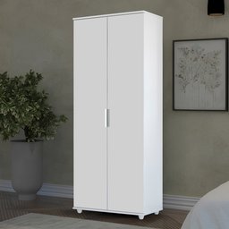 Armário Multiuso Organizador Sapateira com 2 Portas - Branco - Lh Móveis - 6