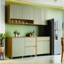 Ver imagem 2 de Cozinha 4 Peças 7 Portas 4 Gavetas Nesher Luna 350 Cm 100 Mdf