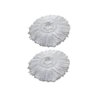 Kit 2 Refil Microfibra Spin Mop Universal Alta Absorção - 1