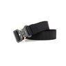 Cinto Masculino Militar Engate rápido - Ajustável em Poliester Cor Preto 3,8cm - 5