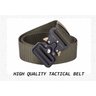 Cinto Masculino Militar Engate rápido - Ajustável em Poliester Cor Preto 3,8cm - 7