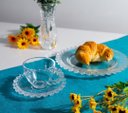 Ver imagem 1 de Conjunto 4 Pratos Sobremesa Cristal Daisy 20cm Wolff