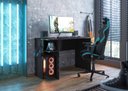 Ver imagem 5 de Mesa Gamer com Suporte de Fone Zalie Preto