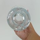 Ver imagem 5 de Vaso Lilie Vaso Decorativo Cachepô Enfeite 23x13x13cm Vidro Transp