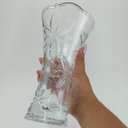 Ver imagem 6 de Vaso Lilie Vaso Decorativo Cachepô Enfeite 23x13x13cm Vidro Transp