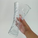 Ver imagem 7 de Vaso Lilie Vaso Decorativo Cachepô Enfeite 23x13x13cm Vidro Transp