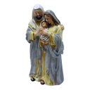 Ver imagem 3 de Imagem Sagrada Família Resina 13 Cm