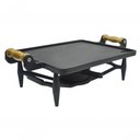 Ver imagem 1 de Rechaud Retangular de Ferro Fundido Liso - Met. Venâncio