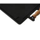 Ver imagem 2 de Rechaud Retangular de Ferro Fundido Liso - Met. Venâncio