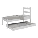 Ver imagem 1 de Bicama de Madeira Maciça para Colchão 78/88x188cm Multimóveis Cr35257 Branco