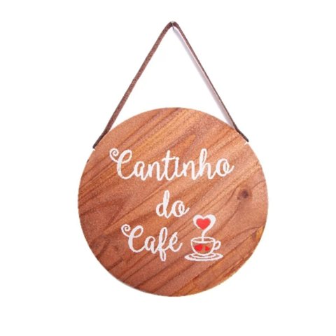 Quadro Decorativo Madeira Pinus Vários Modelos 28x28 Parede Cor:cantinho Café