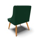 Ver mais imagens de Cadeira Sala de Jantar Pé Palito Castanho Kit 6 Liz Bouclê Verde D03 - D’Rossi