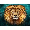 Ver imagem 2 de Papel De Parede Animais Leão Juba Arte 3D Anm209