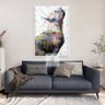 Quadro Buldogue Francês Grafite Colorido Moderno Urbano Decorativo - 2