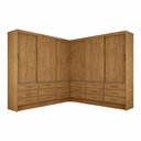 Ver imagem 3 de Closet Sevilha 6 Portas Casal Duplo 18 Gavetas Carioca Moveis