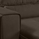 Ver imagem 3 de Sofá Luna 4 Lugares Retrátil Reclinável Veludo Luxo 2,00m