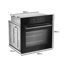 Ver imagem 6 de Forno Elétrico de Embutir 80l Touch com Air Fryer Midea Tst80p2 - 220v