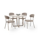Ver imagem 2 de Conjunto para Sala de Jantar com 4 Cadeiras Ditalia