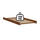 Ver imagem 6 de Cama Auxiliar Solteiro Madeira Maciça 715ea Castanho Acetinado Marjori