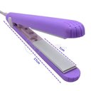 Ver imagem 5 de Mini Chapinha Prancha Portátil 17cm Bivolt Profissional Roxo