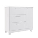 Ver imagem 2 de Cômoda Infantil 100% MDF com 1 Porta e 3 Gavetas 98cm Multimóveis Crper-CMO018 Branco