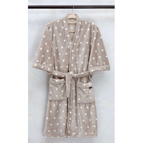 Roupão Toque de Seda M Poá Fend Kacyumara