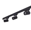 Ver imagem 1 de Kit Trilho 3 Spots 6w 6000k Preto +luxx