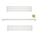 Ver imagem 1 de Kit 7 Puxador 800mm Alumínio Armário Móveis Cômoda Roupeiro