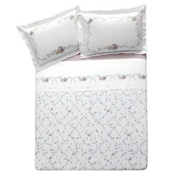 Jogo Cama Casal Döhler 200 Fios Rubi Leonor - 3