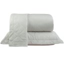 Ver imagem 6 de Kit Colcha Queen 200 Fios Lisa 100% Algodão 240x260cm Verde Broto