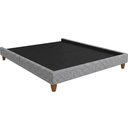 Ver imagem 1 de Cama Japonesa Corea King Linho Cinza - Sallar Home