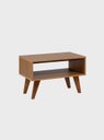 Ver imagem 3 de Mesa de Centro Retro 60cm MDF Freijó - On Móveis