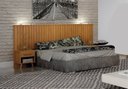 Ver imagem 2 de Painel Box Casal Milano com Criados Cinamomo