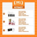 Ver imagem 2 de Kit - 1 Faqueiro Vermelho 30 Peças + 1 Conjunto Facas 9pç + 1 Faqueiro Inox 24pç - Tramontina