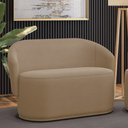 Ver imagem 1 de Sofá 2 Lugares Namoradeira Orgânica para Sala Malu Suede M11 - D’Rossi