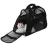 Bolsa Transporte Cachorro Gato Nylon 8kg Viagem Avião Carro - 3