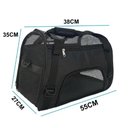 Ver imagem 5 de Bolsa Transporte Cachorro Gato Nylon 8kg Viagem Avião Carro