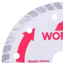 Ver imagem 4 de Disco Diamantado Turbo 180mm x 22,23mm para Corte de Alta Precisão em Materiais Rígidos Worker