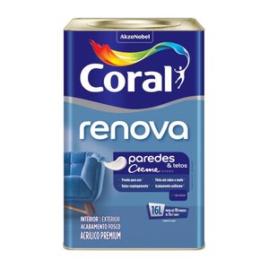 Tinta Coral Rende Muito Cor Azul Profundo 16L