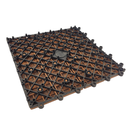 Ver imagem 3 de 12 Deck Plástico Jatobá 30x30 Box Banheiro Piscina Jardim