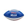 Bola Futebol Americano Nfl Mini Peewee Team Buffalo Bills Wilson Cor Azul - 1