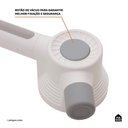 Ver imagem 3 de Barra de Apoio e Segurança com Ventosa 32 Cm Jamari Pingoo.casa - Branco