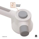 Ver imagem 4 de Barra de Apoio e Segurança com Ventosa 32 Cm Jamari Pingoo.casa - Branco