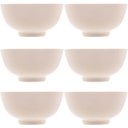 Ver imagem 1 de 6 Bowls de Porcelana Lyor 330ml Sobremesa Fruta Petisco Tigelas Brancas 12,5x6,5cm Clean