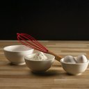 Ver imagem 4 de 6 Bowls de Porcelana Lyor 330ml Sobremesa Fruta Petisco Tigelas Brancas 12,5x6,5cm Clean