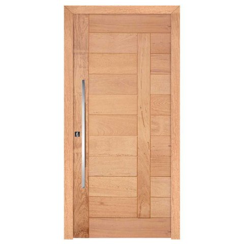 Porta Madeira Folha Pe 308 Esel 2.10m X 80cm Cedro Mara