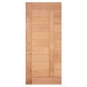 Ver imagem 2 de Porta Madeira Folha Pe 308 Esel 2.10m X 80cm Cedro Mara